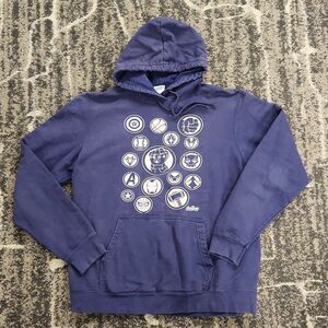 Marvel Avengers Inginity War Emblems Hoodie L